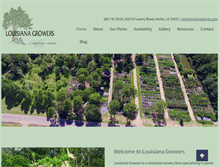 Tablet Screenshot of lanativeplants.com